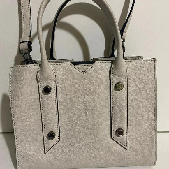Botkier grey saffiano leather satchel handbag - Picture 9 of 15